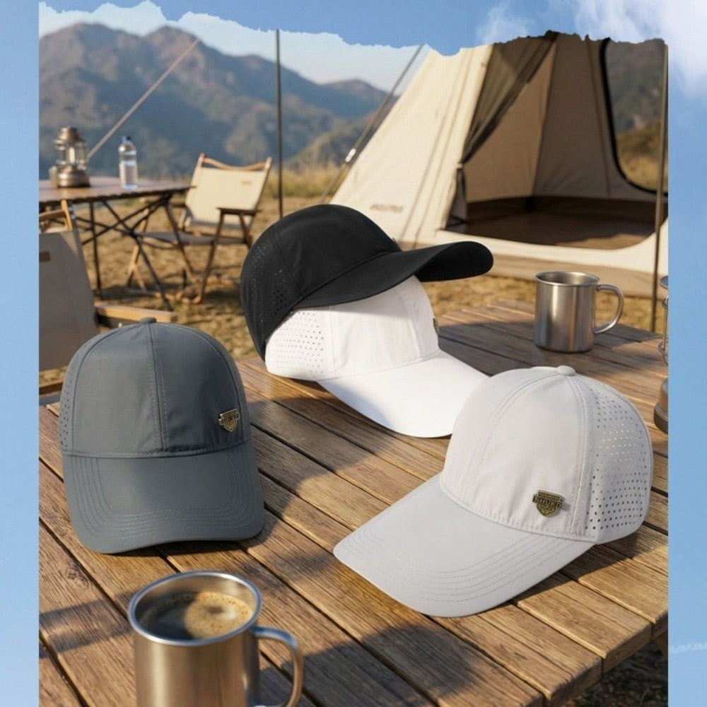 Baseball Cap For Men Women - Spring Summer Long Brim Sun Hat for Outdoor Camping