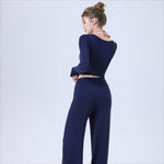 Thermal Yoga Clothes Built-in Bra - Running Sports Bra for Winter Fall CX5589