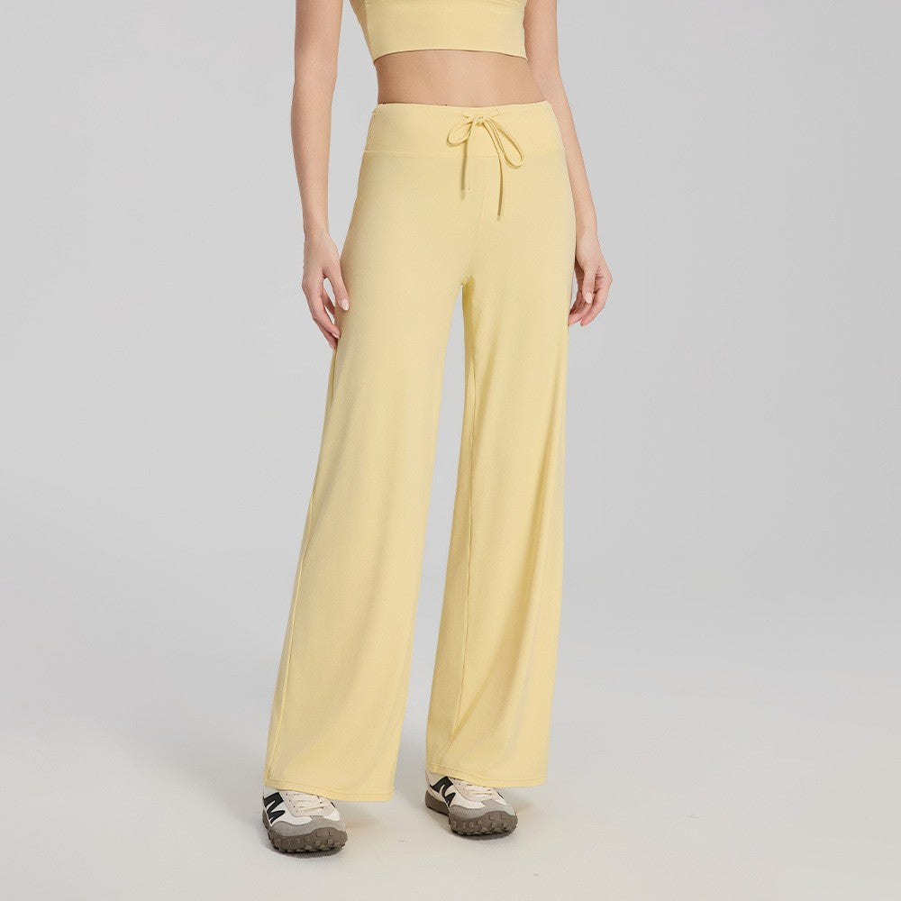 Spring Fall Wide Leg Sports Pants for Women - Running Yoga Pants - CK3677