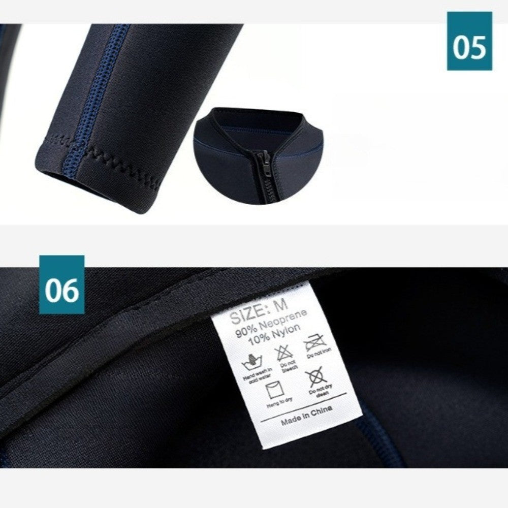Diving Suit for Men Women - 3 MM Cold Resistant Surfing Snorkeling Suit