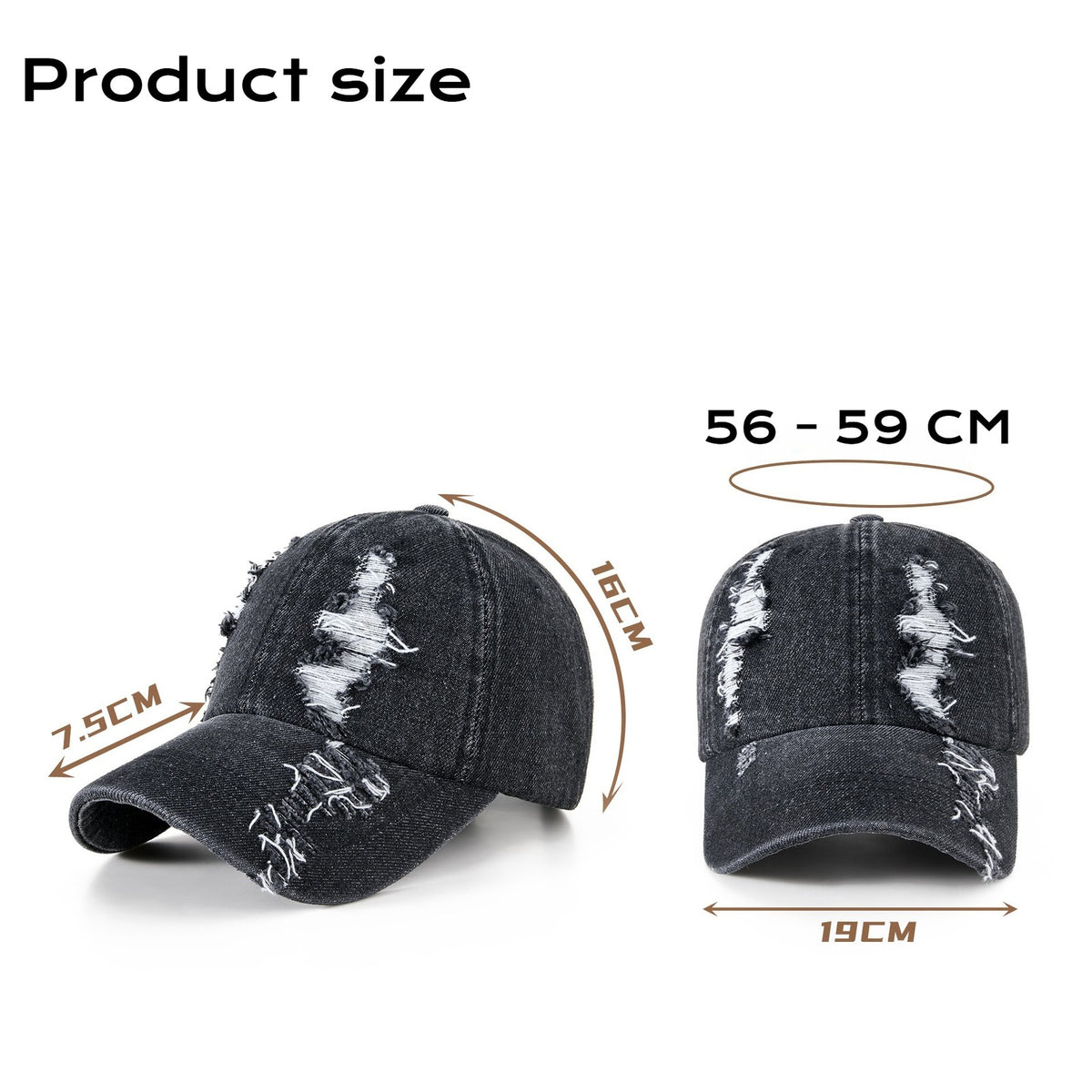 Retro Baseball Cap for Men Women - Soft Sun Protection Hat