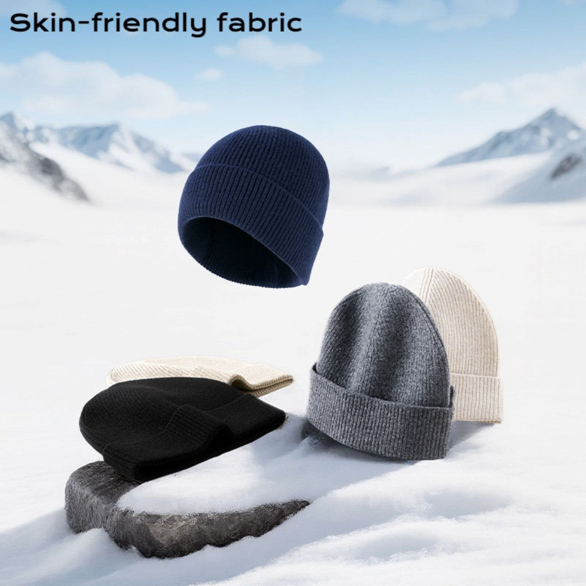 Winter Warm Hats - Thermal Knit Beanie Hat Skull Cap
