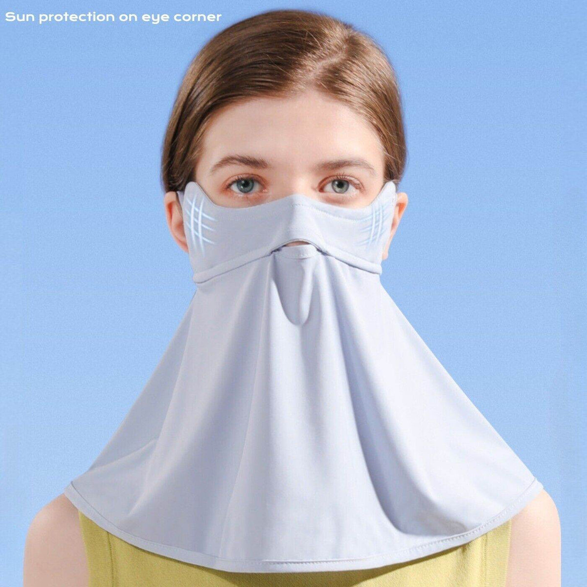 UPF50+ Ice Silk Face Mask - Movagear