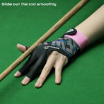 Billiards Glove - 3 Finger Pool Glove - Movagear