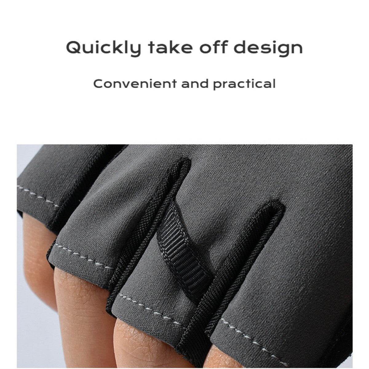 Half Finger Bike Gloves - Movagear