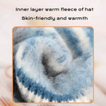 Winter Beanie Hat + Scarf + Gloves Set for Women - Movagear