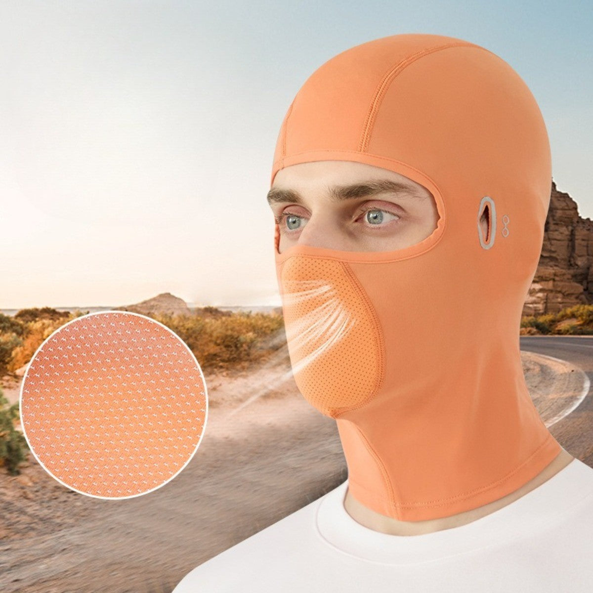 Outdoor Cycling Face Mask Motorcycle Helmet Liner - Sun Protection Balaclava