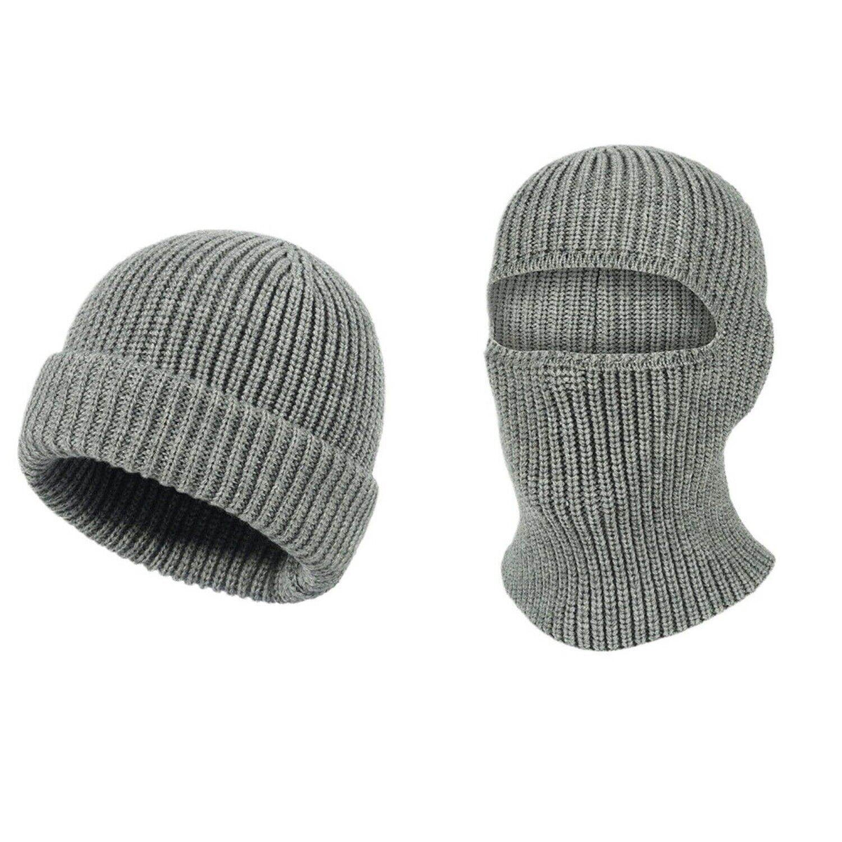 Knit Balaclava - With Both Wearing Method - Movagear