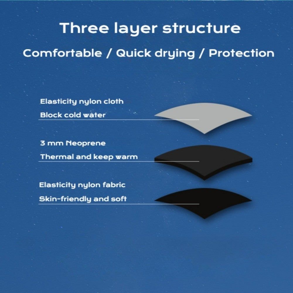 3mm Swimming Diving Gloves for Men Women, Cold Resistant Snorkeling Gloves