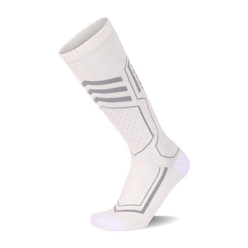Ski Socks Thermal Warm - Winter Thick Knee High Snowboarding Socks For Unisex