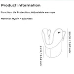 Hollow Design Face Cover - Movagear
