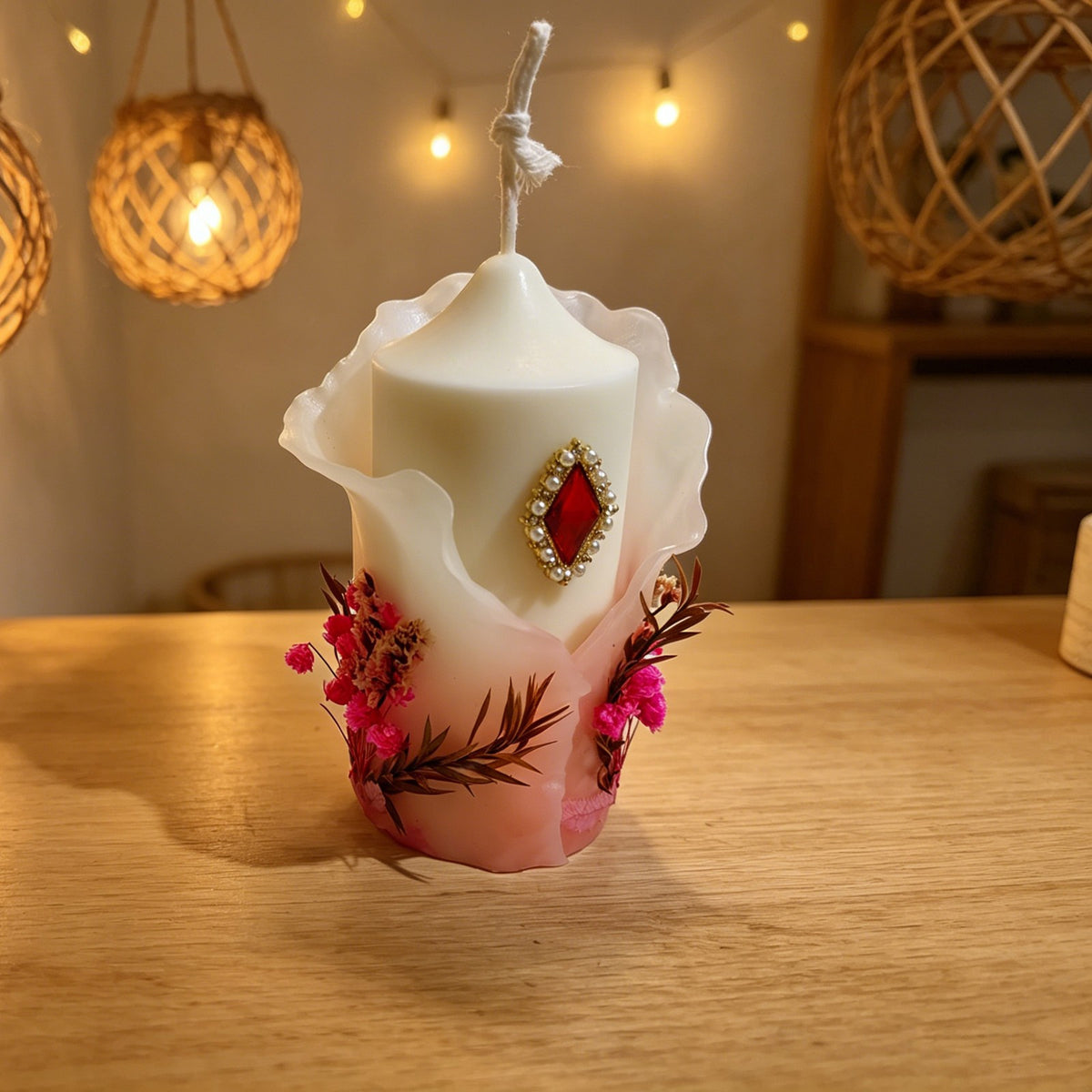 Scented Candles - Handmade Aromatherapy Candles, Bedroom Living Room Flower