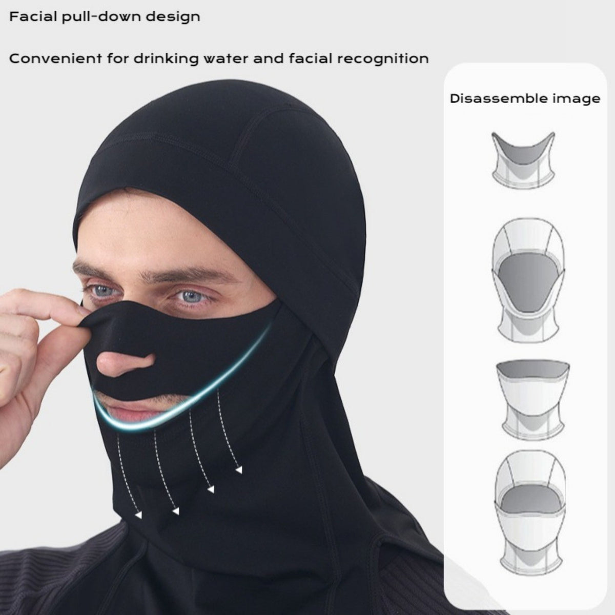 Balaclava - Winter Face Mask for Men Women, Thermal Ski Mask for Cycling Fishing