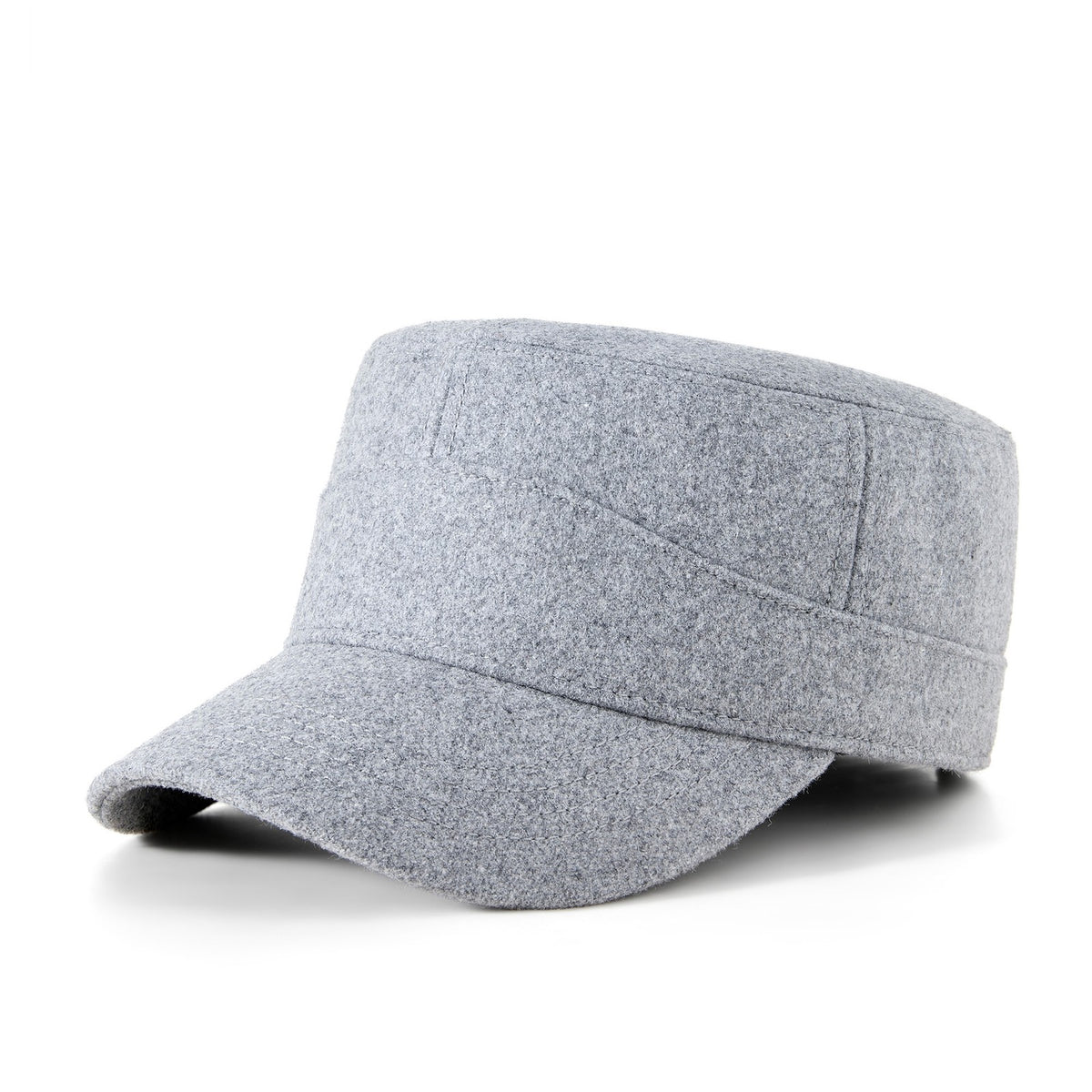 Winter Wool Blend Fabric Hat for Men