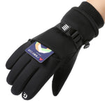 Winter Cycling Gloves - Outdoor Sports Windproof Waterproof Skiing Gloves