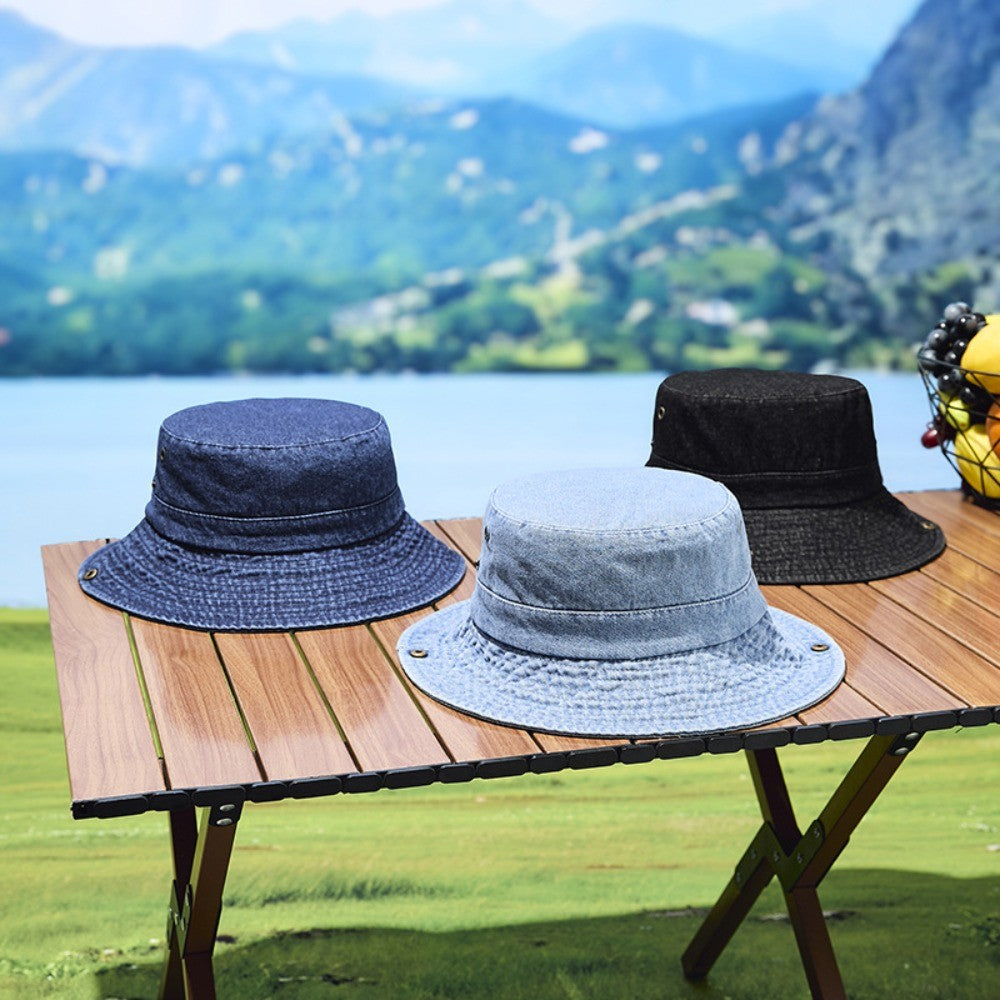 Wide Brim Bucket Hat for Men Women - Outdoor Hiking Sun Hat - Fishing Hat
