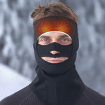 Half Ski Mask Balaclava - Winter Warm Fleece Face Mask - Neck Gaiter Cycling