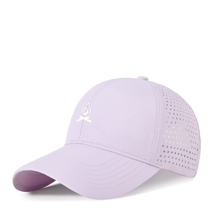 Spring Summer Sun Protection Baseball Cap for Men Women - Quick Drying Sun Hat