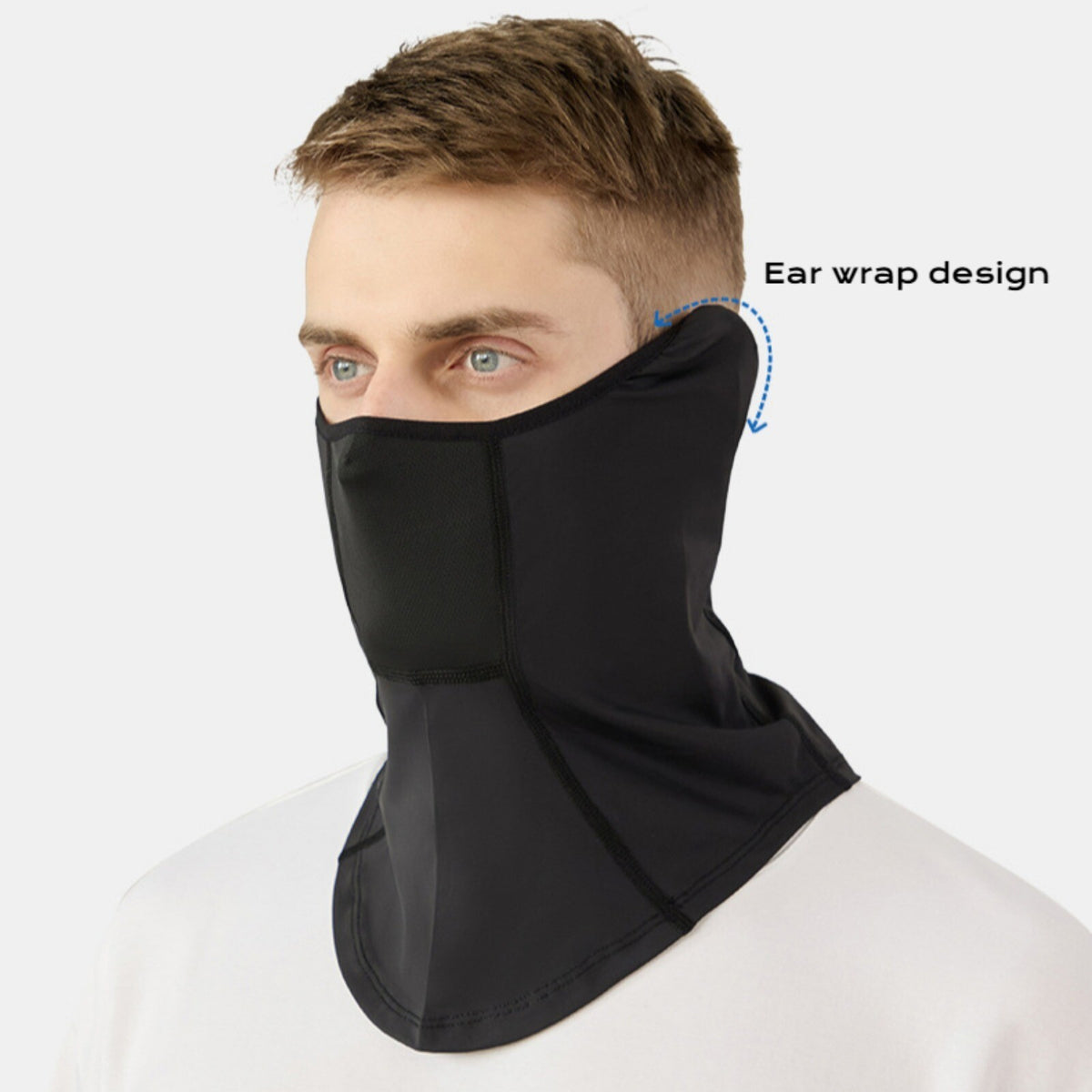 UPF50+ Balaclava Face Mask for Men Women - UV Protection Breathable Neck Gaiter