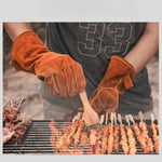 Barbecue Gloves, Heat-resistant and 500 Degree Industrial Oven Baking