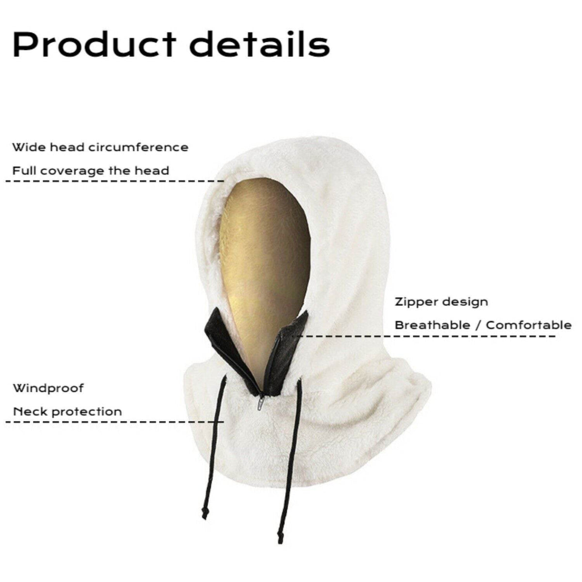 Balaclava with Zipper - Movagear