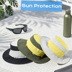 Quick Drying Sun Protection Bucket Hat for Women - Summer Outdoor Hiking Hat