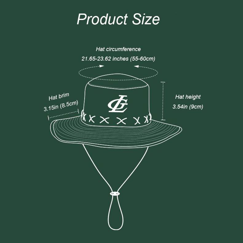 UPF50+ Thread Decoration Fisherman Hat - Movagear