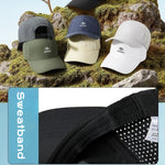 Summer Baseball Cap for Men Women - Breathable Sun Hat - Quick Drying Sun Hat