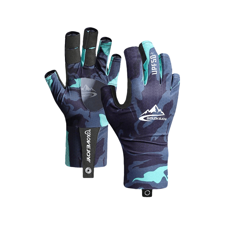 UPF50+Summer Sunscreen Fishing Gloves - Movagear