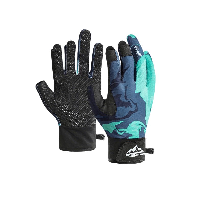 UPF50+Summer Sunscreen Fishing Gloves - Movagear