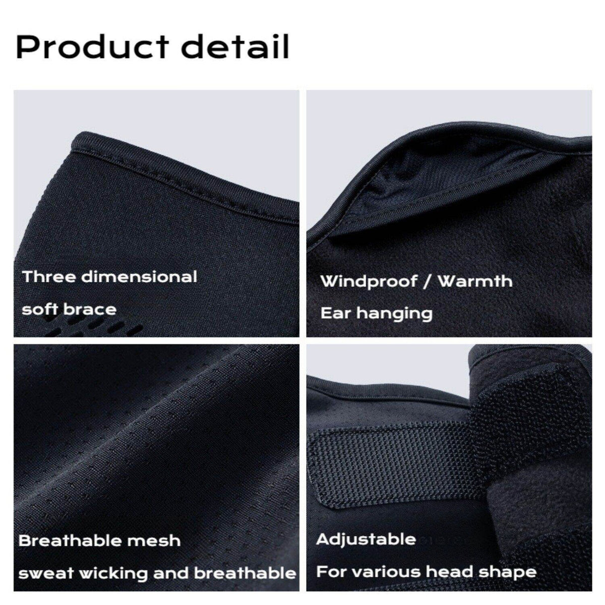 Magnetic Absorption Half Face Mask