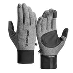 Men Thermal Windproof Waterproof Winter Cycling Gloves Touch Screen Warm Mittens - Movagear