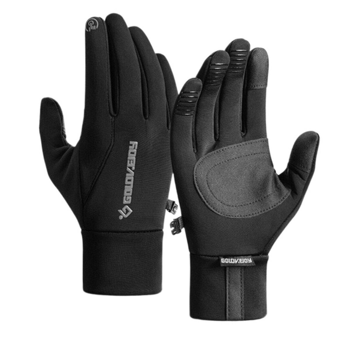 Men Thermal Windproof Waterproof Winter Cycling Gloves Touch Screen Warm Mittens - Movagear
