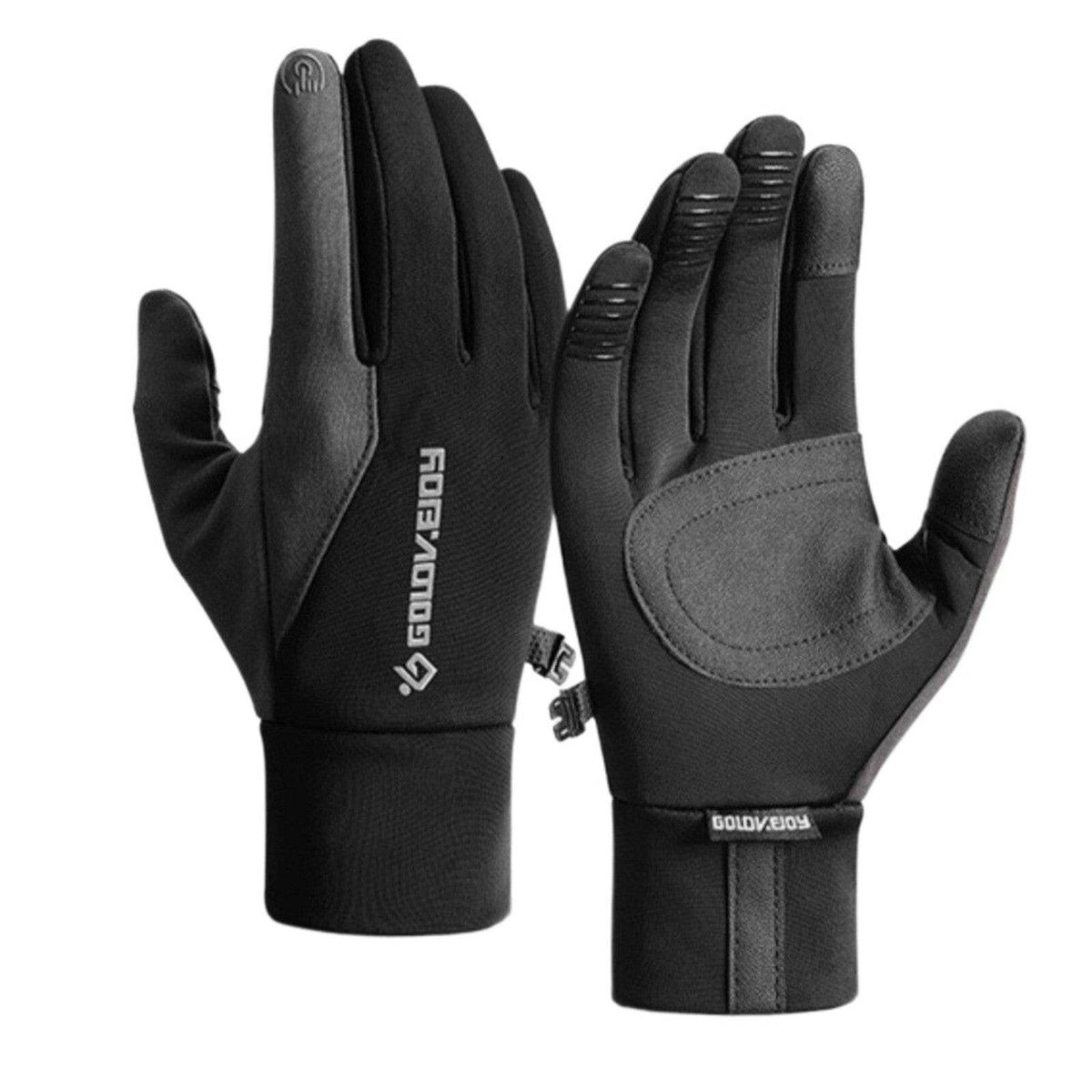 Men Thermal Windproof Waterproof Winter Cycling Gloves Touch Screen Warm Mittens - Movagear