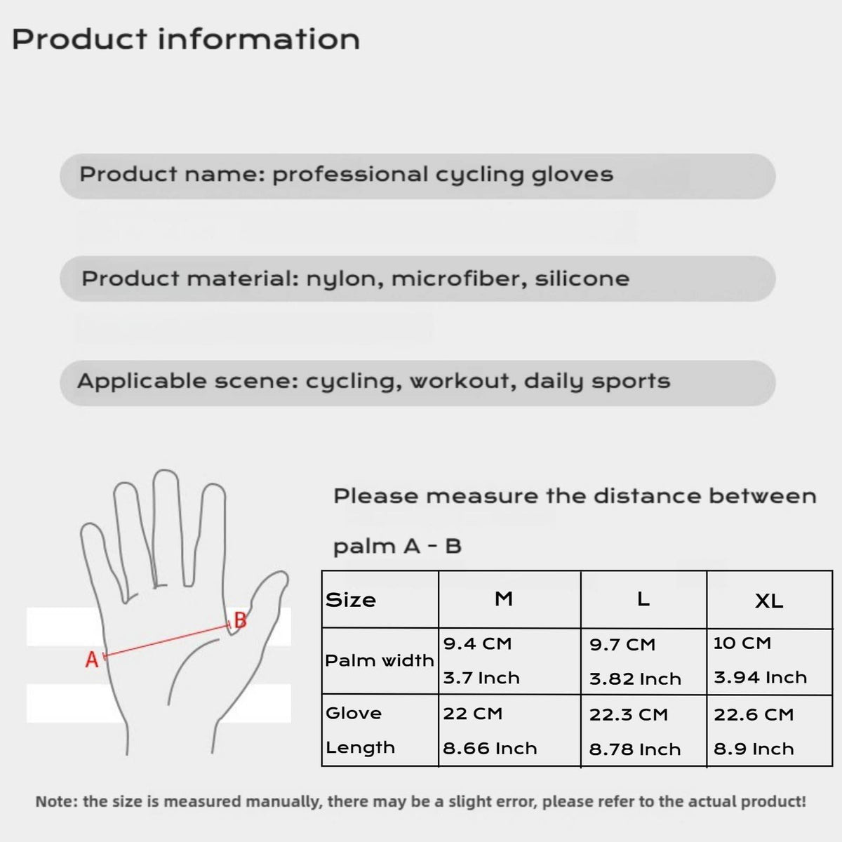 Shock Absorption Cycling Gloves - Movagear