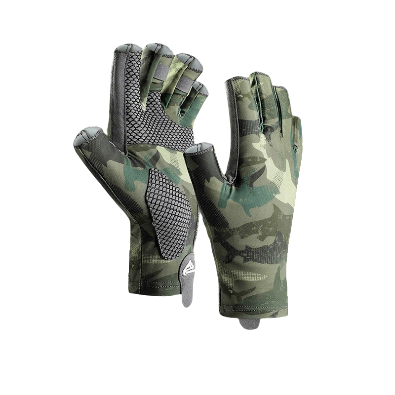 UPF50+Summer Sunscreen Fishing Gloves - Movagear