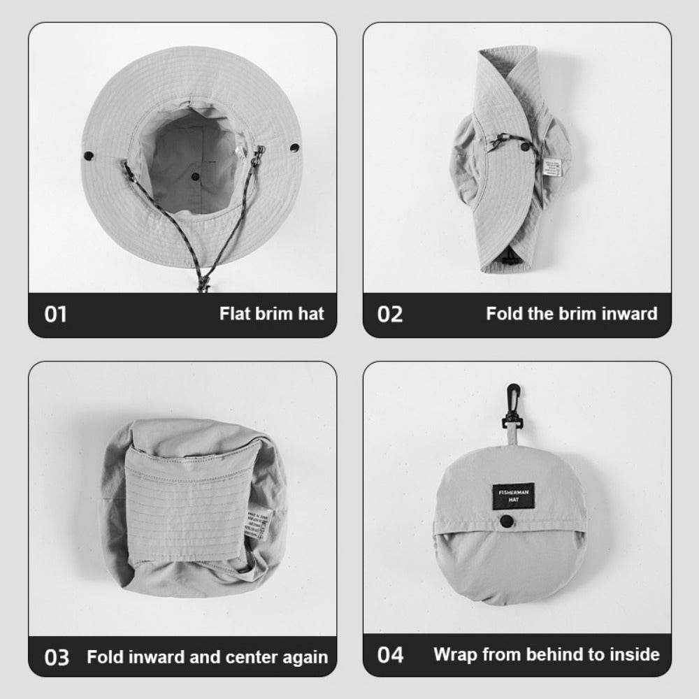 Foldable Storage Fisherman Hat - Movagear