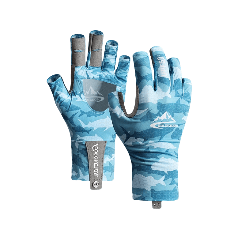 UPF50+Summer Sunscreen Fishing Gloves - Movagear