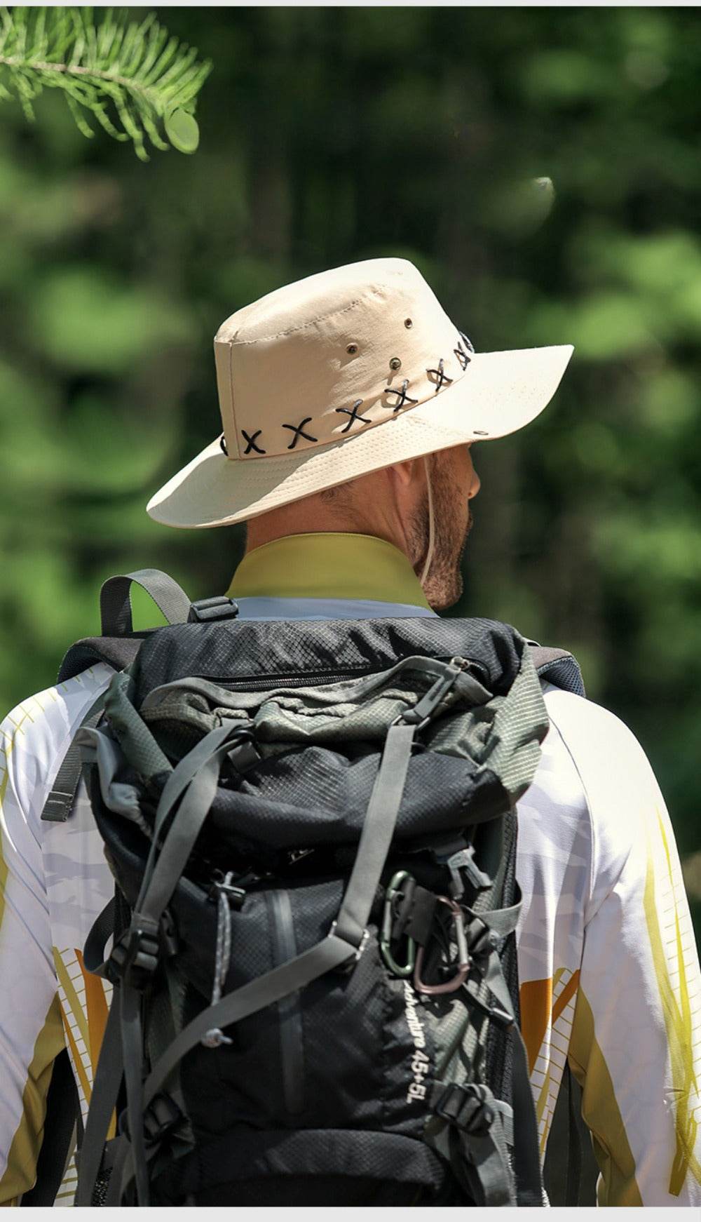 UPF50+ Thread Decoration Fisherman Hat - Movagear