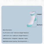 Sports Socks - Badminton Tennis Socks for Men Women - Breathable Running Socks