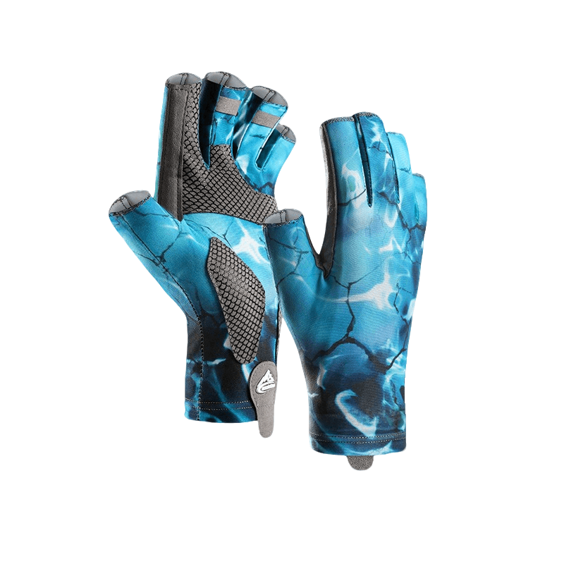 UPF50+Summer Sunscreen Fishing Gloves - Movagear