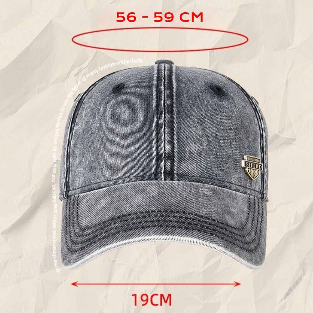 Baseball Cap for Spring Fall - Cotton Sun Hat for Outdoor Fishing Mountaineering