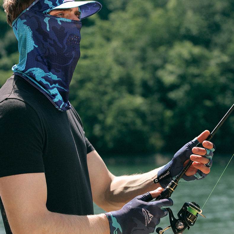 UPF50+Summer Sunscreen Fishing Gloves - Movagear