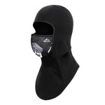 Movagear black winter balaclava with magnetic mask for full face and neck protection