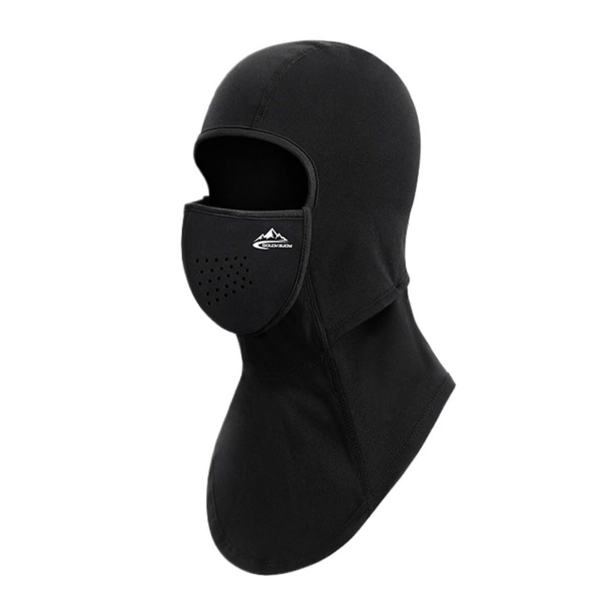 Movagear black winter balaclava with magnetic mask designed for full head and neck coverage