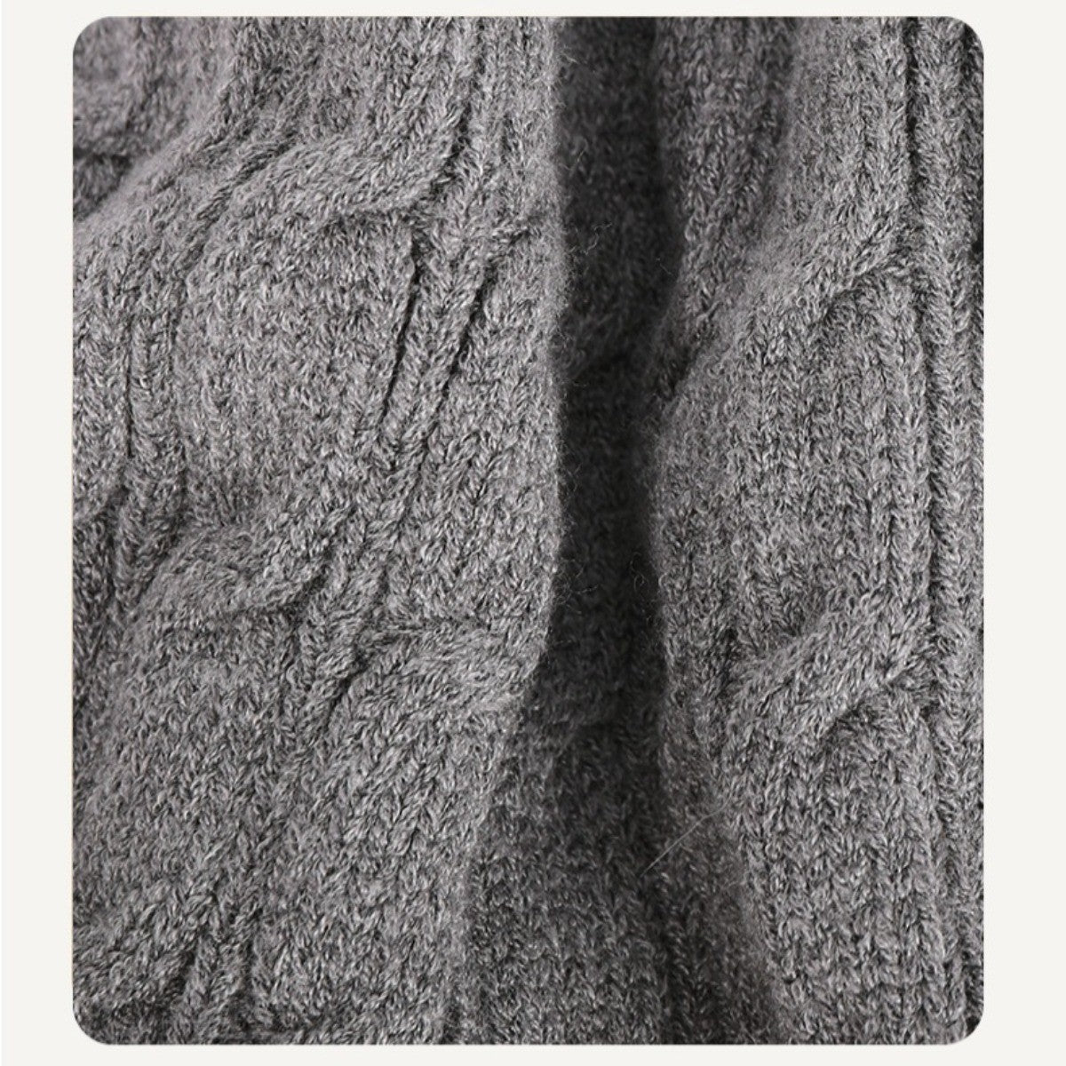 Winter Hat for Men Women Thermal Beanie Hat with Internal Fleece - Knitted Hat