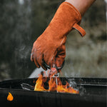 Barbecue Gloves, Heat-resistant and 500 Degree Industrial Oven Baking