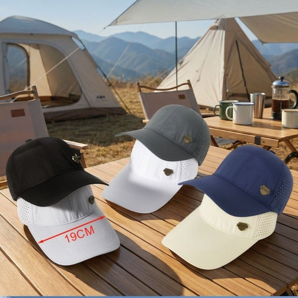 Baseball Cap For Men Women - Spring Summer Long Brim Sun Hat for Outdoor Camping