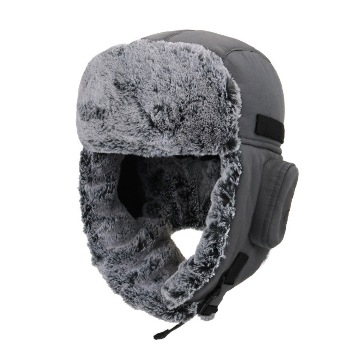 Winter Trapper Hat - Faux Fur Ear Flap Warm Aviator Cap For Men Women Outdoor