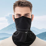Ice Silk Sun Protection Balaclava Mask for Men Women